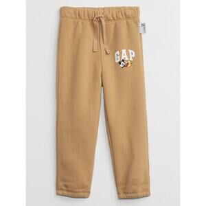 Gap X Disney Kids' Mickey Mouse Logo Jogger Sweatpants Size Medium